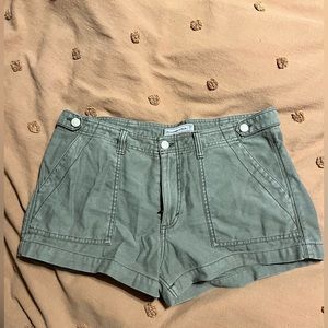 Green shorts